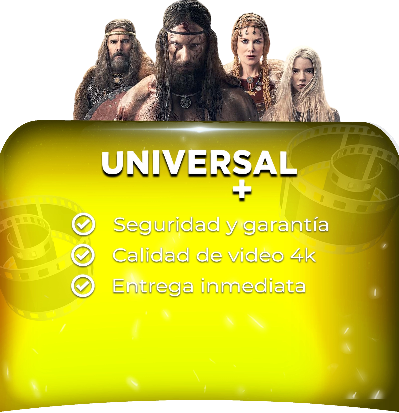 UNIVERSAL+ PANTALLA